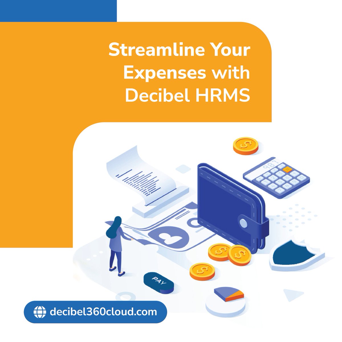 decibel_hrms's tweet photo. Want to keep a track of your expenses? With Decibel it’s easier to manage from reimbursements to disbursements.

#decibel #decibelhrms #cloudenterprise #HRMS #software #hr #expense #management #track #reimbursement #disbursement #mobile #app #cloud #decibel360cloud #chaptertwo https://t.co/ep8tf3zKct