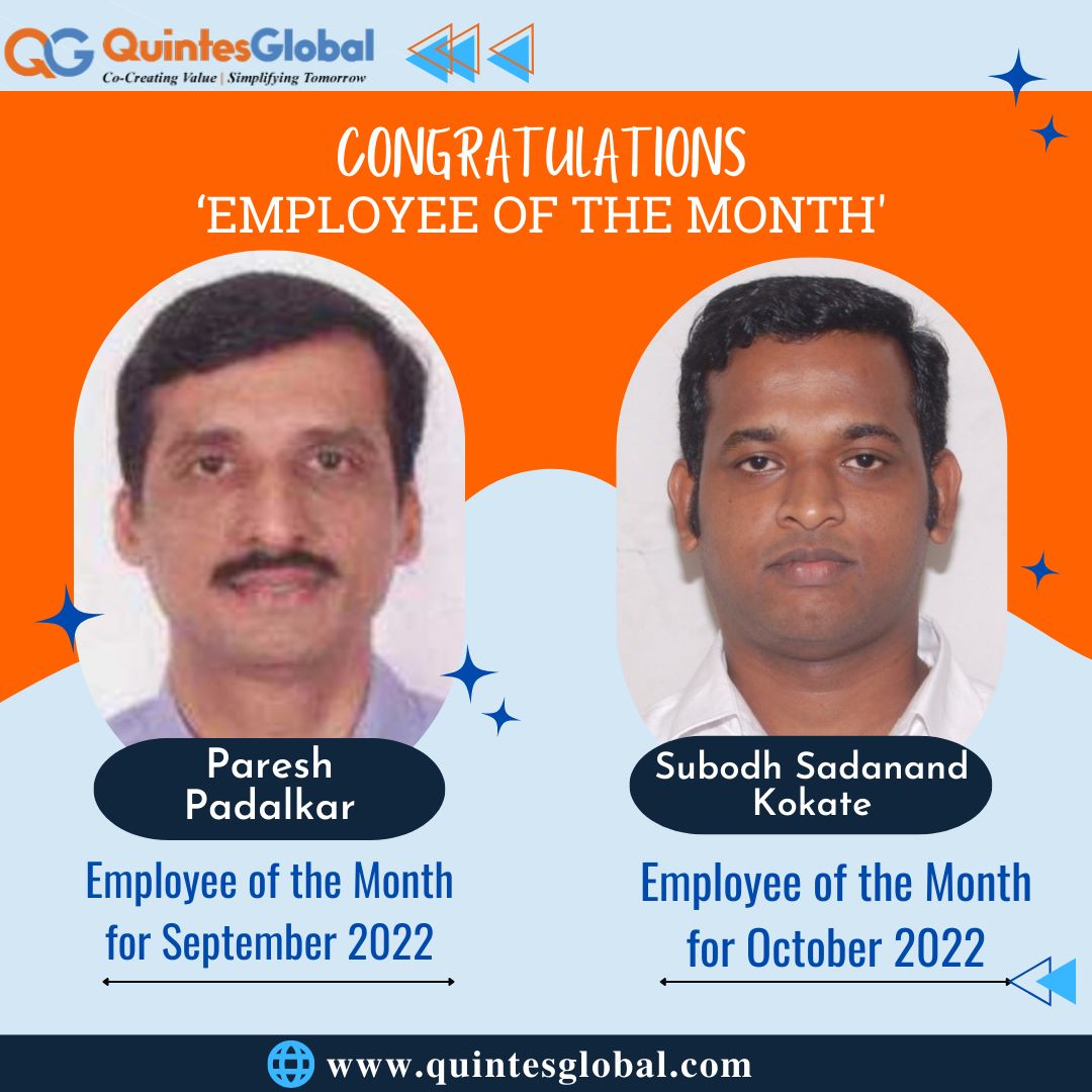 quintesglobal's tweet photo. Congratulations ‘Employee of the Month’. Your commitment to meeting targets and ensuring on-time delivery is commendable.

#D-Cap #rewards #appreciation #recognition #aboveandbeyond #Leadership #stellarcontribution #rolemodel #achievement #bestinclass https://t.co/otm22dFueM