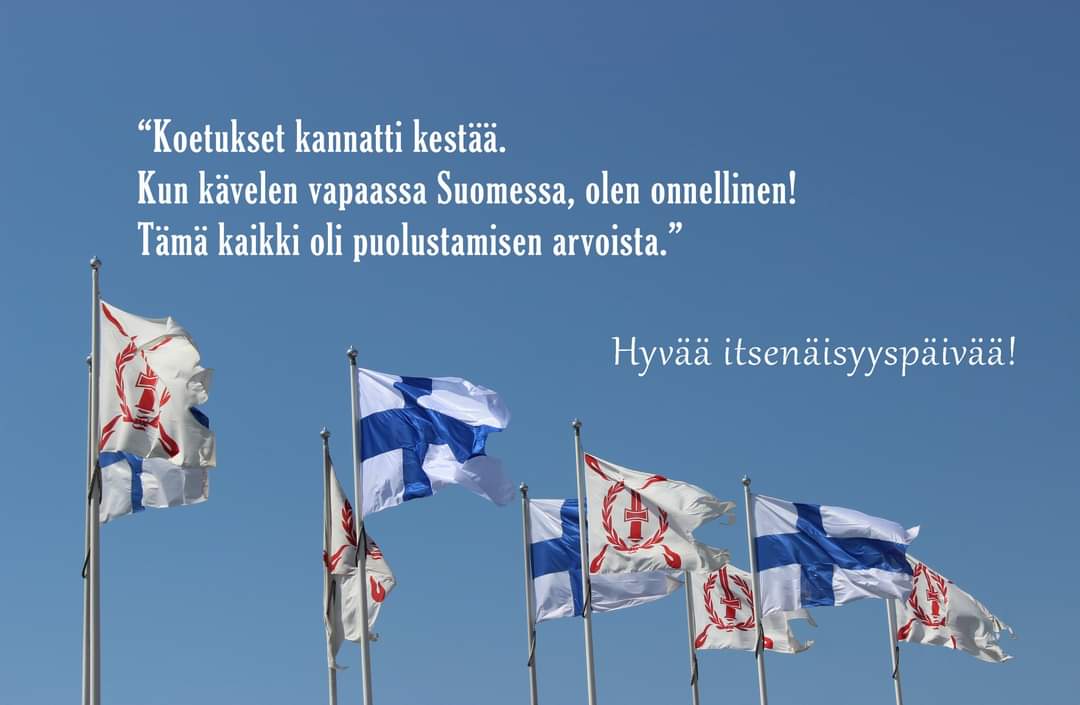 #suomi105
#itsenäisyyspäivä
#vapaus
#jälleenrakentajat
#sotainvalidit
#sotaveteraanit
#sotiemmeveteraanit
#sotiemmenaiset