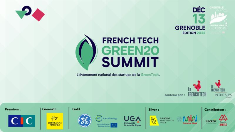📣<a href="/packtic/">Packtic</a> contributeur de la French Tech Green20 Summit !
📆 Rendez-vous mardi 13 déc à 17h30 au stade des Alpes à Grenoble 
<a href="/FTAlpsGrenoble/">FTAlps - Grenoble</a> <a href="/GrenobleAlpes/">Grenoble Alpes Métropole</a> #Green20summit <a href="/GreenGrenoble22/">🌱 Grenoble, European Green Capital 2022 🇪🇺</a> #GreenTech
