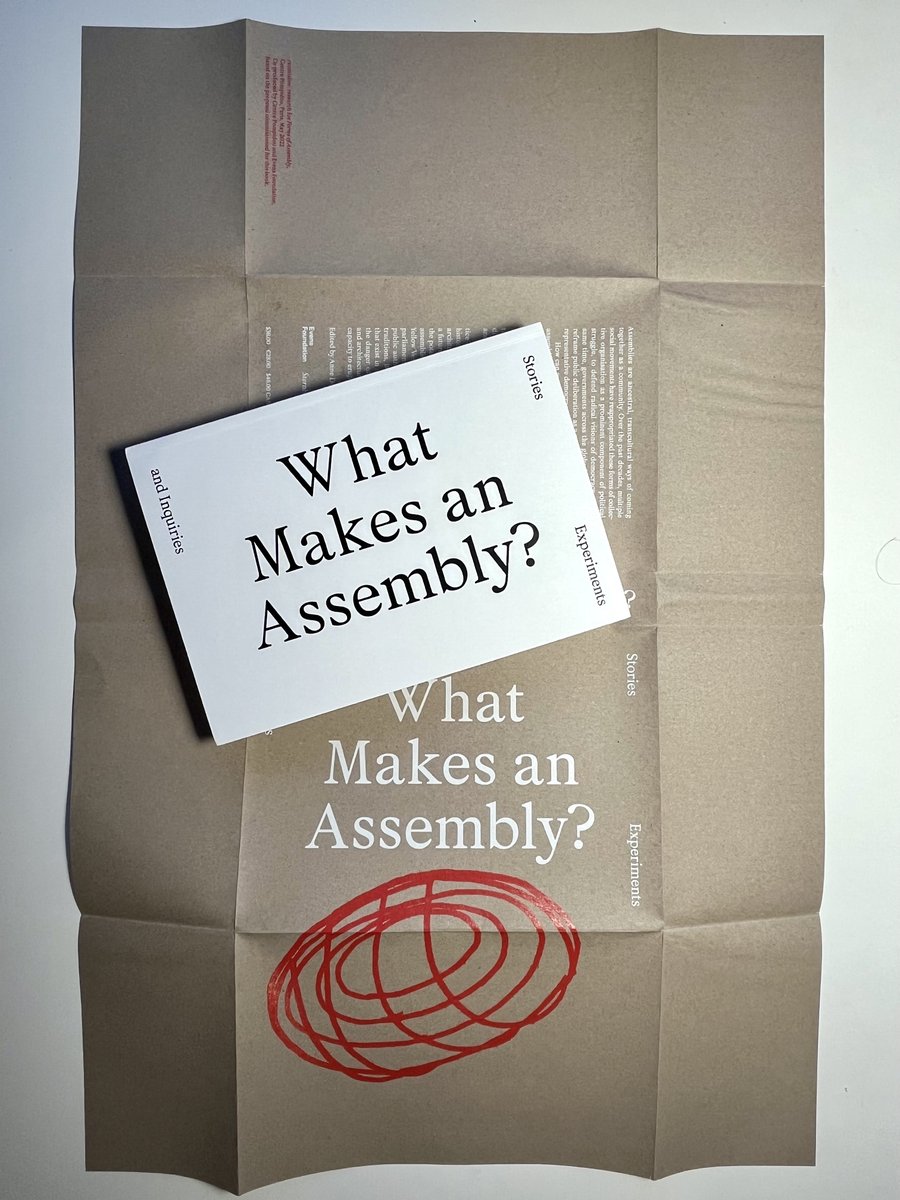 Hans_Asenbaum's tweet image. A truly innovative volume inside and out. Learn from practitioners, activists, philosophers, historians and architects about assemblies as governmental and social movement practice.

My chapter 'Democratic Assemblage' is in excellent company.

READ researchgate.net/publication/36…