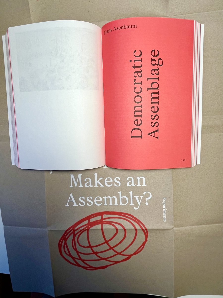 Hans_Asenbaum's tweet image. A truly innovative volume inside and out. Learn from practitioners, activists, philosophers, historians and architects about assemblies as governmental and social movement practice.

My chapter 'Democratic Assemblage' is in excellent company.

READ researchgate.net/publication/36…