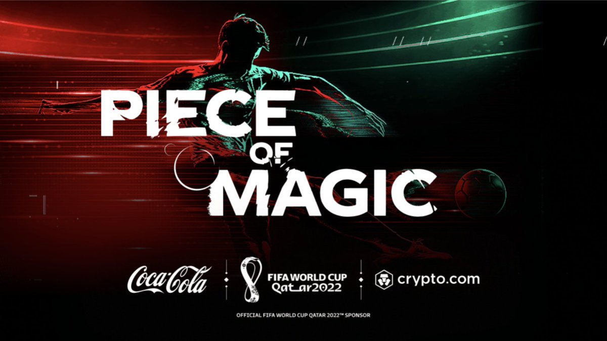 Bee3io's tweet photo. This year’s FIFA World Cup will be the first to leverage Web3 technology!

@cocacola has announced a partnership with @cryptocom 

10,000 unique NFTs to be created based on ‘heatmaps’ from tournament matches. https://t.co/M183Cbad2x