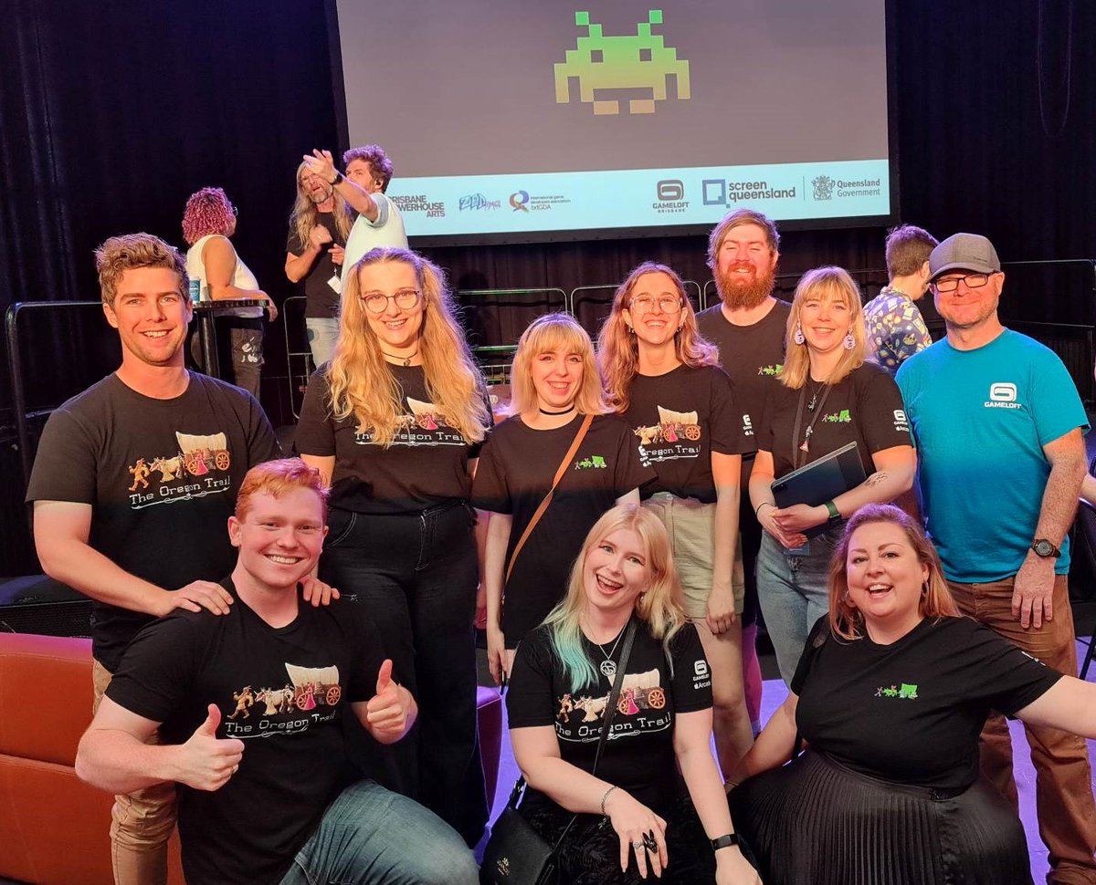 Gameloft_ANZ's tweet photo. 🕹Game On Brisbane!👾

On Saturday Gameloft Brisbane was a proud sponsor of Game On 423 at the @Bris_Powerhouse.

It was an fun-filled day featuring creative workshops, mentoring sessions, and The Oregon Trail demos on display for everyone to try their luck on the trail.

 #GO423 https://t.co/Ww5hit5swk