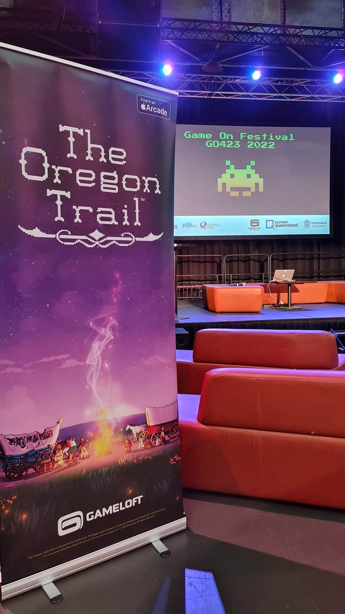 Gameloft_ANZ's tweet photo. 🕹Game On Brisbane!👾

On Saturday Gameloft Brisbane was a proud sponsor of Game On 423 at the @Bris_Powerhouse.

It was an fun-filled day featuring creative workshops, mentoring sessions, and The Oregon Trail demos on display for everyone to try their luck on the trail.

 #GO423 https://t.co/Ww5hit5swk