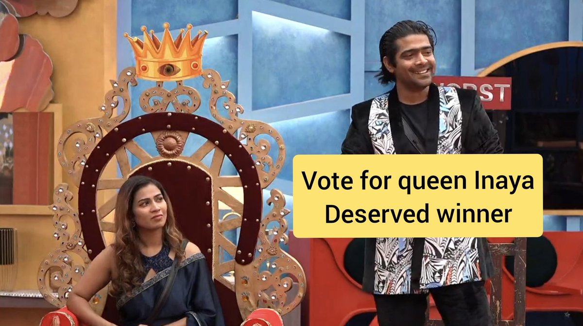 RaGaRjUn689's tweet photo. #InayaSulthana
#Inaya
#Vote4Inaya
#BiggBoss6Telugu
#BiggBossTelugu6
#DeservedWinner https://t.co/m0HyrizZnt