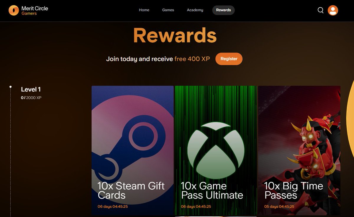 BeamGamers's tweet photo. Have you registered yet? Exciting rewards await you! 🎁

10x @Steam Gift Cards 🎮
10x @XboxGamePass Ultimate 🎲
10x @playbigtime Passes 💥

👉 https://t.co/TramPwAS8T https://t.co/nck5EKn4ae