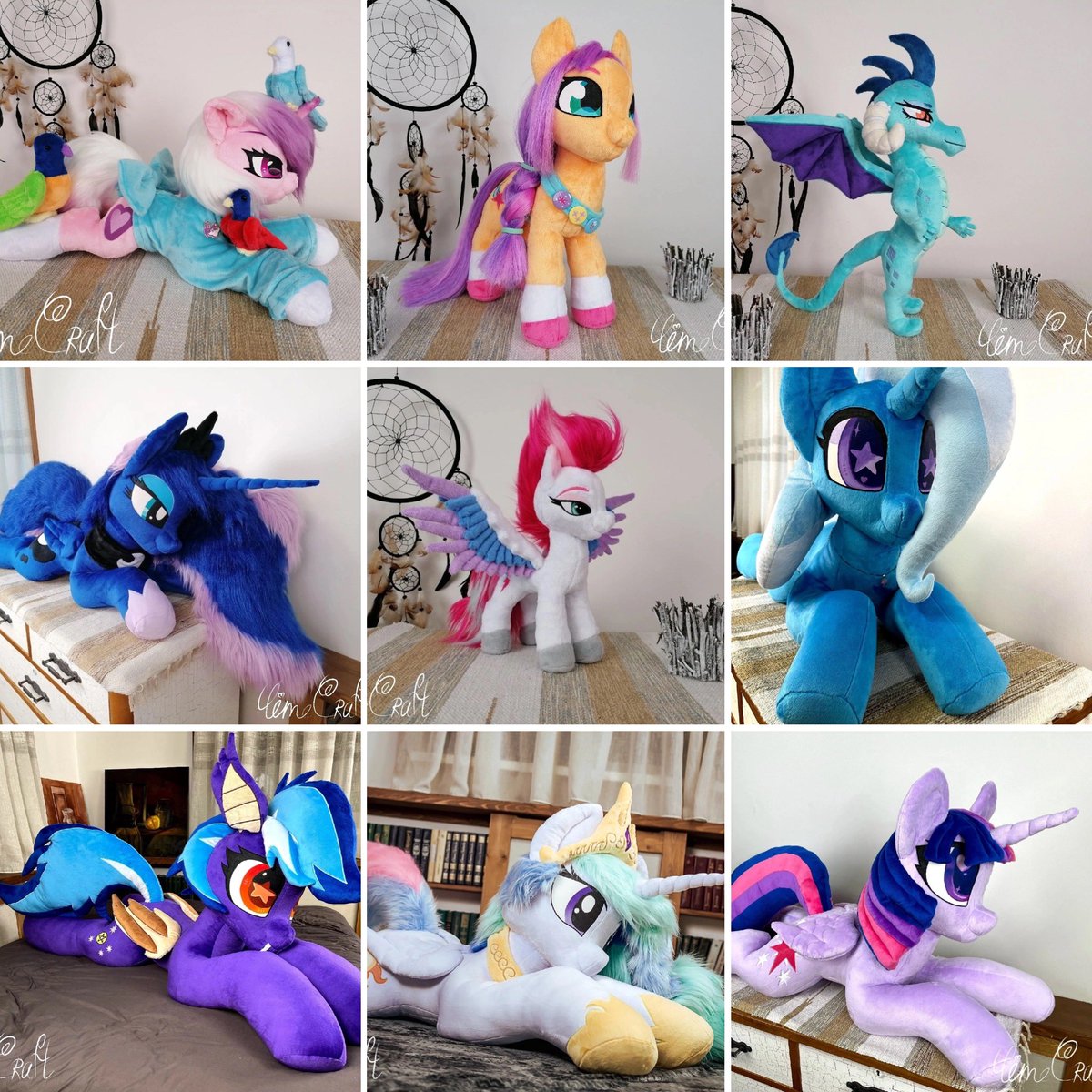 lime_craft27's tweet photo. Hi! I want to announce that I can take some commissions ^_^
I can sew ponies of almost any size for you, I’m waiting for your messages💕❄️💫
#mlp #princessLuna #SunnyStarscout #ZippStorm #princessCelestia #TwilightSparkle #Trixie #plush https://t.co/A1pUuiTTf9