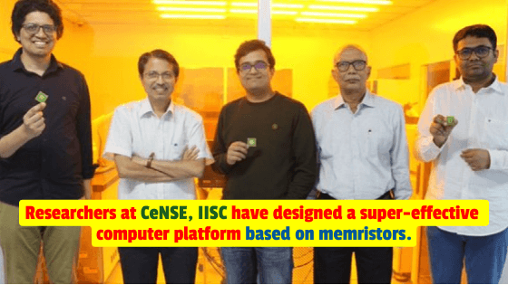 Researchers from IISc build a memristor-based super-efficient computer platform