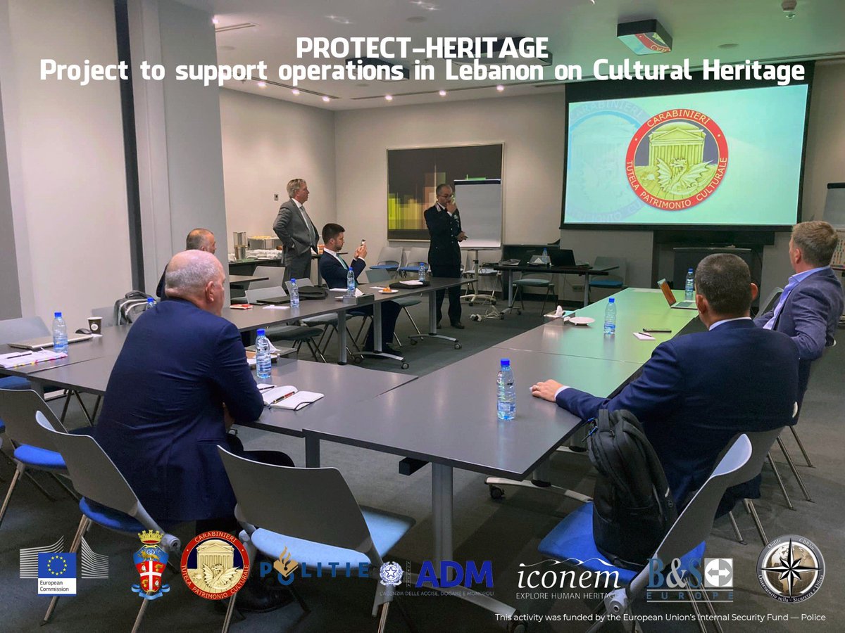 Last week our team was in Beirut to conduct an assessment mission. We met with local and international stakeholders to prepare the project activities. Read more here protectheritage.eu/project-assess… @_Carabinieri_ @DutchPolice @BSEuropeGCG @iconem @OSDIFE_CBRNe #SecurityEU #ISFpolice