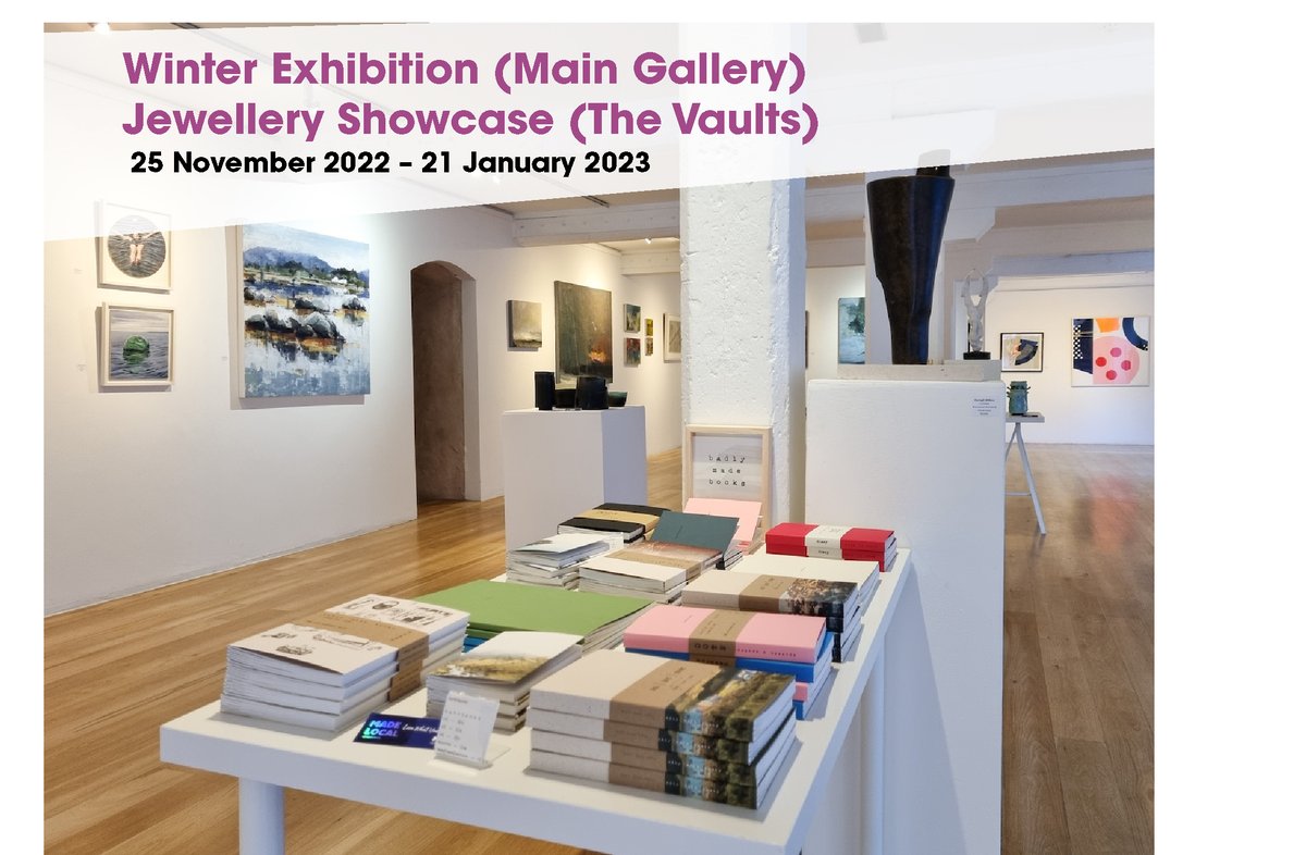 Opening reception: Friday 9 December, 5:30-7:30pm. Join us for the official opening of the Winter Exhibition (Main Gallery) and the Jewellery Showcase (The Vaults). Festive drinks and nibbles served. All welcome. #lavitgallery #opening #exhibition