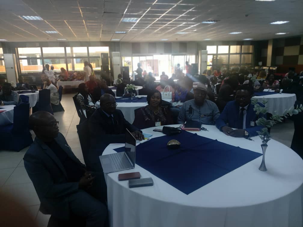 SDGscameroon's tweet photo. #HappeningNow PANCEC Representatives at the World Circular Economy Forum, Yaounde Forum. #Cameroun #TT237 #Twitter237 #WCEF2022 #PANCEC #ClimateAction https://t.co/eQlqNvJ6Q3
