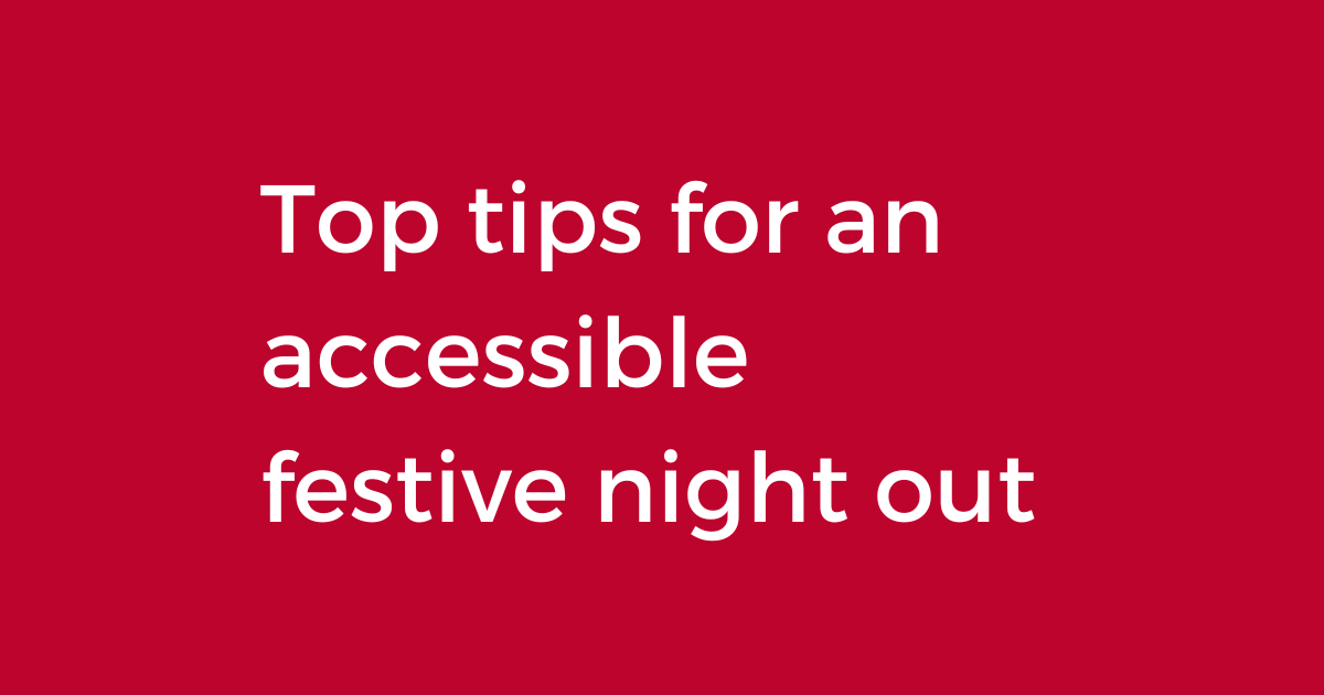 LeonardCheshire's tweet photo. "The accessibility of these office parties is often an afterthought, and disabled colleagues may not be able to attend."

Kirsteen shares her top tips as a disabled person to ensure your office party night is accessible.

Get her tips in her blog 
👉 https://t.co/erg0FCf39e https://t.co/QXDTMXWZjg