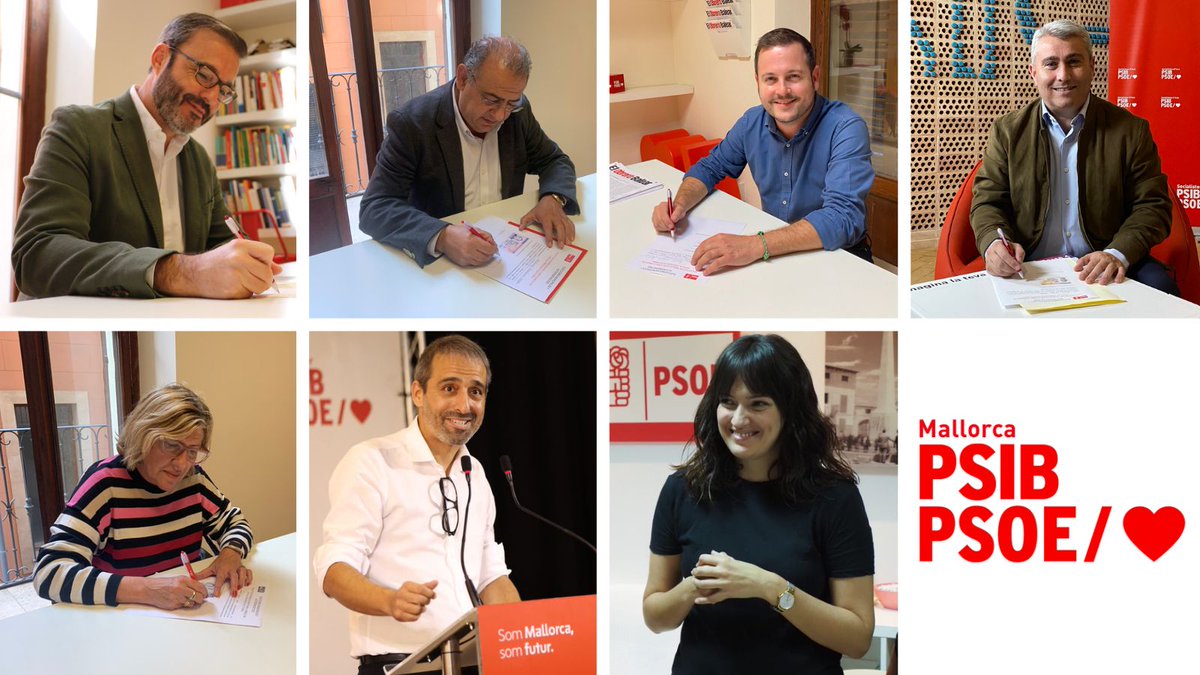 🔴La Federació Socialista de Mallorca anuncia els candidats i candidates dels municipis de més de 20.000 habitants per “revalidar la majoria socialista aconseguida al 2019” 

💻 Més informació ➡️psib-psoe.org/mallorca/feder…

#SomMallorcaSomFutur
