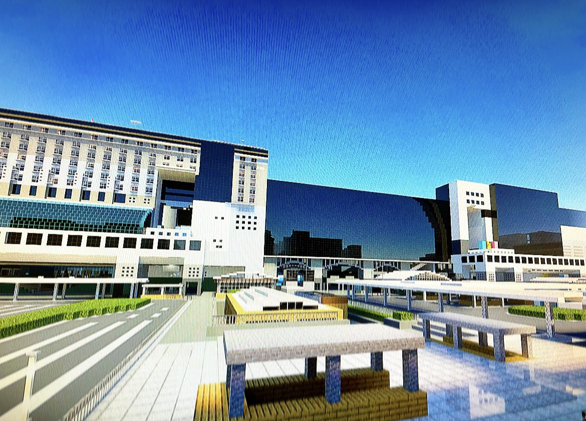 FUYA_SHOU1020's tweet photo. 久しぶりです。久しぶりに過去の作品を見て回ってました。半年ぶりにマイクラ再開します。
#minecraft建築コミュ 
#Minecraft 
↓代表作の京都駅再現 https://t.co/PMYKgfu88v