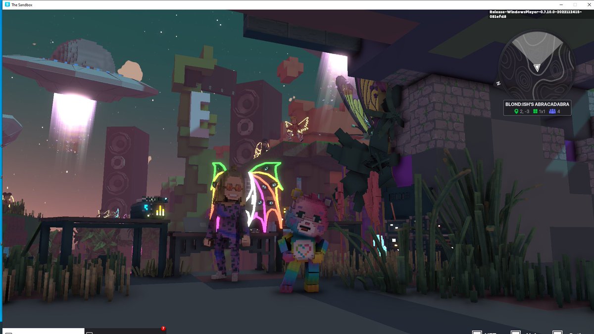 minbureeopen's tweet photo. @TheSandboxGame @blond_ish 🪄 ABRACADABRA! 🌈 I participated to the @blond_ish dj set! Check out my screenshot: https://t.co/0M7aWPAGQZ