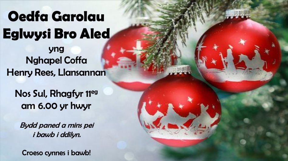 Eglwysi Bro Aled (@eglwysibroaled) on Twitter photo 