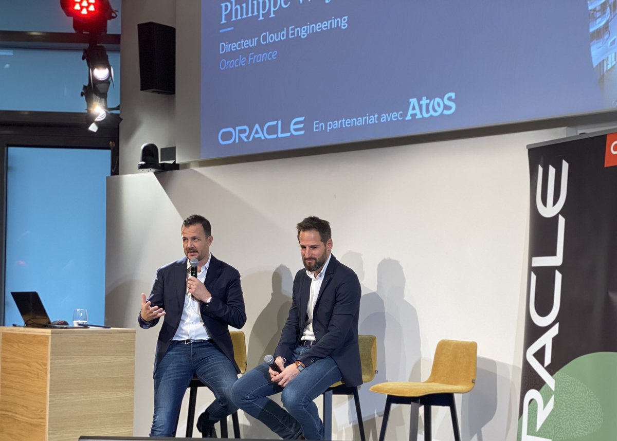 ProustNicolas's tweet photo. Mot de bienvenue de notre DG @cnegrier pour notre événement au @CampusCyberFr 
Retour sur nos annonces #Cloud World et priorités autour de la #cybersecurite. 
A suivre témoignages @AtosFR et autres. https://t.co/t0jwRm0VcB