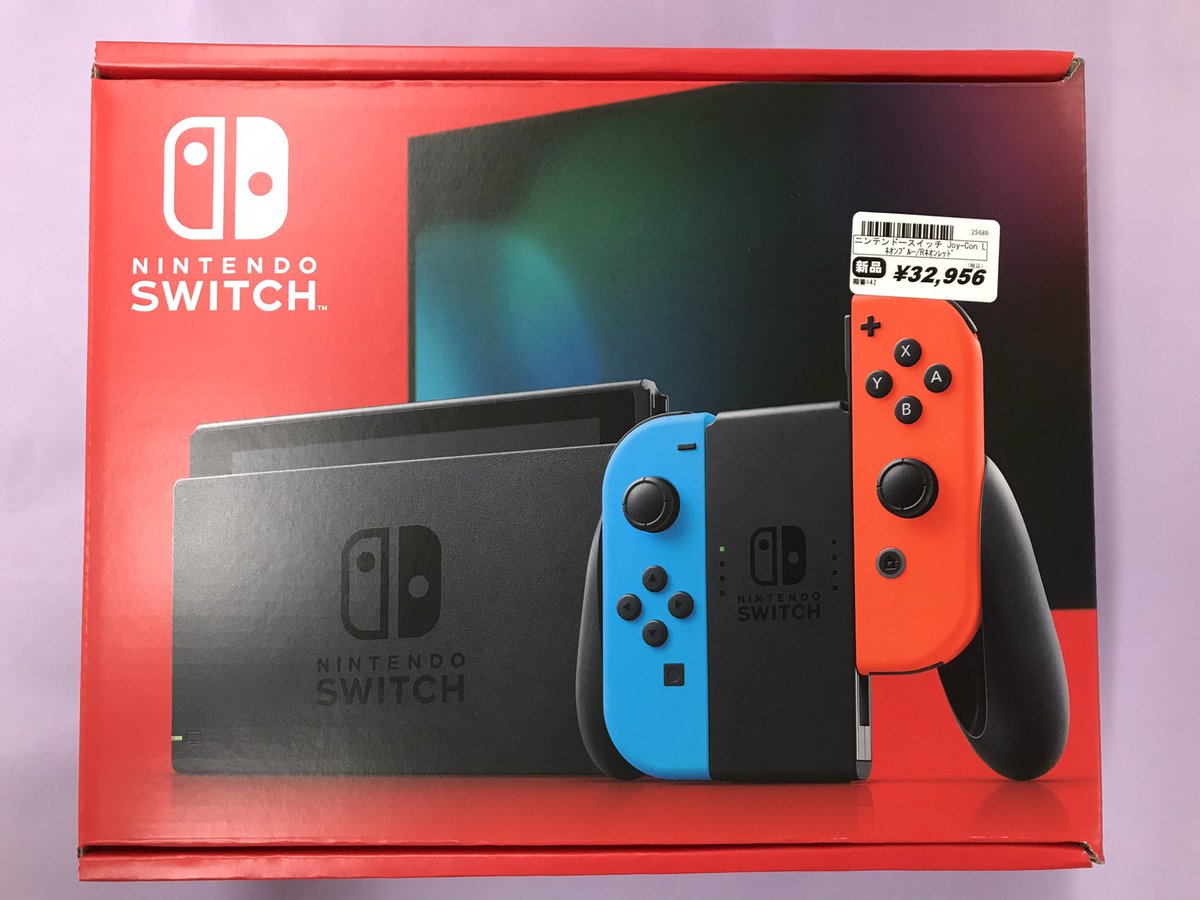 Nintendo Switch ニンテンドースイッチ 本体　ネオン④