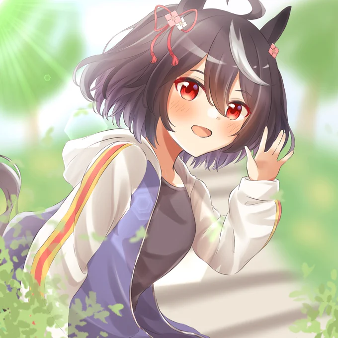 #今年も残りわずかなので今年一番伸びた絵を貼る見た絵描きさんも強制でやる #ウマ娘私服キタちゃん 