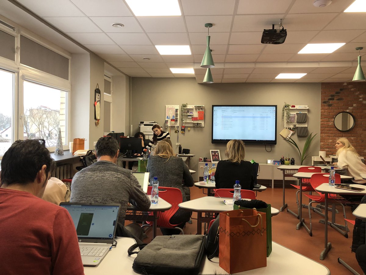 We are in Pasvalys, Lithuania for our Decrit Erasmus Plus Project meeting 🇱🇻 / Decrit Erasmus Plus Proje toplantımız için Litvanyanın pasvalys şehrindeyiz 🇱🇻<a href="/decrit_eu/">DeCRIT</a> <a href="/PeyamiSOO/">PEYAMİ SAFA ORTAOKULU</a> #ErasmusPlus #erasmus #decrit