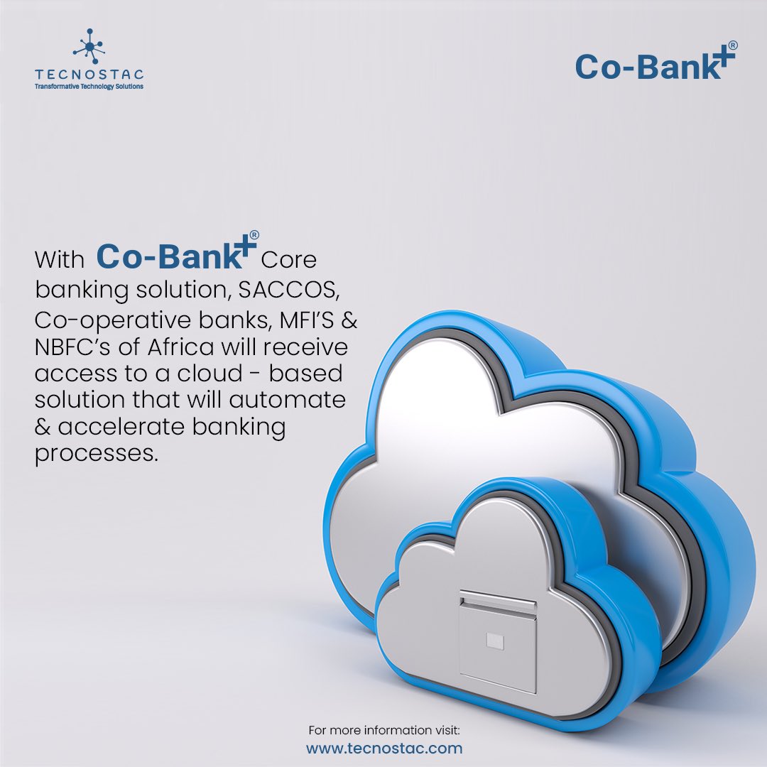 tecnostac's tweet photo. CO-BANK+ IS FOR YOU. 

#banking #bank #innovation #digitalisation #technology #financialinstitutions #financialinclusion https://t.co/kE4Izn1dGa