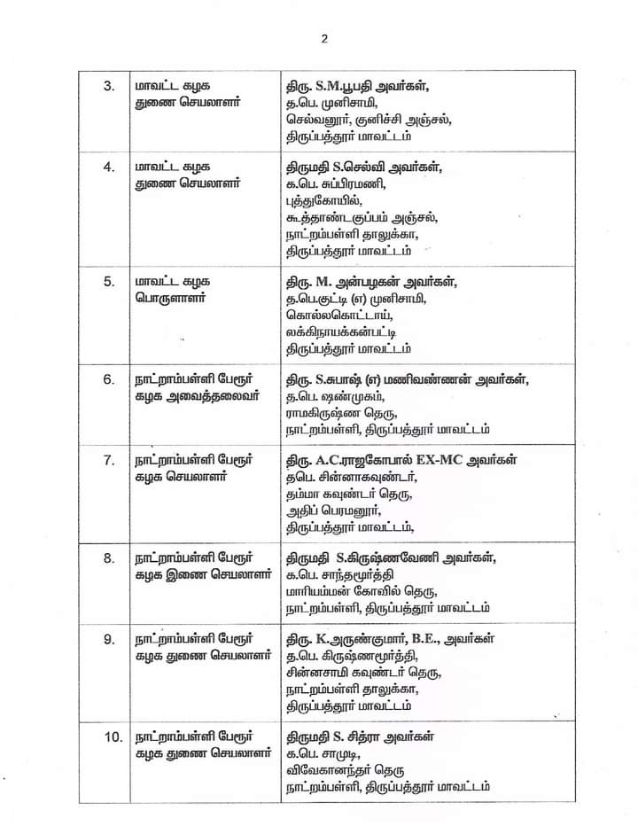 Kanchivenkatesa's tweet photo. தலைமைக் கழக அறிவிப்பு
6-12-2022 https://t.co/K2Xk88eyUW