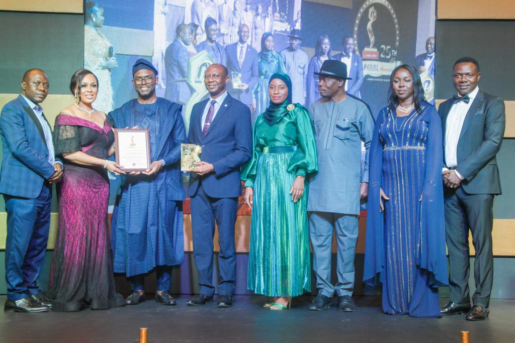 Winners at the Pearl Awards Nite.

Pearl Awards, Rewarding excellence, outstanding performances and tenacity in the capital market.

#celebratingexcellence 
#pearlawardsat25