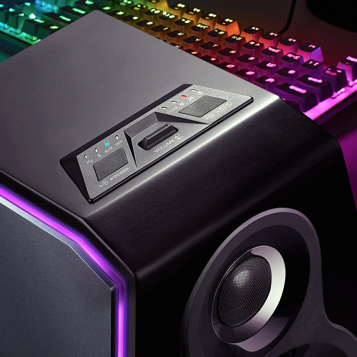 MyEdifier's tweet photo. [NEW] 🥳Introducing G5000 🎮 Gaming Speakers with 3 Sound Modes of your choice, built with 88W output power and stable connections, check it more at our official platforms. #EdifierMalaysia #Edifier #Edifan #speaker  #gaming #speakersystem  #bornasgamer #gaminglife https://t.co/NiwO7ANgZj