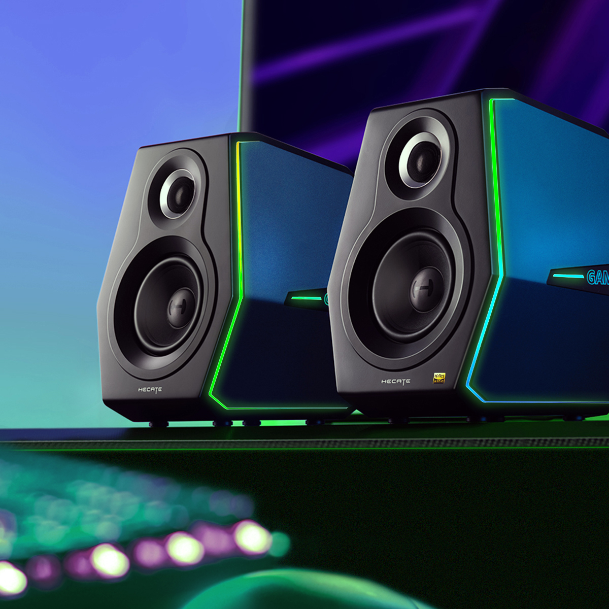 MyEdifier's tweet photo. [NEW] 🥳Introducing G5000 🎮 Gaming Speakers with 3 Sound Modes of your choice, built with 88W output power and stable connections, check it more at our official platforms. #EdifierMalaysia #Edifier #Edifan #speaker  #gaming #speakersystem  #bornasgamer #gaminglife https://t.co/NiwO7ANgZj