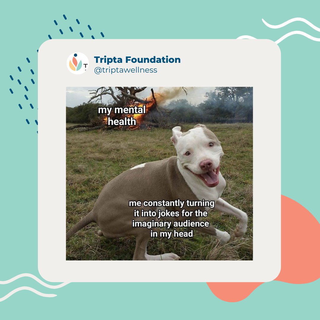 tripta_wellness's tweet photo. #mentalhealth #depressionmemes #memes #mentalhealthawareness #mentalillnessmemes #depression #bipolar #anxietymemes #bpd #anxiety #mentalillness #therapymemes #bpdmemes #edmemes #therapy https://t.co/54VJgTuktN
