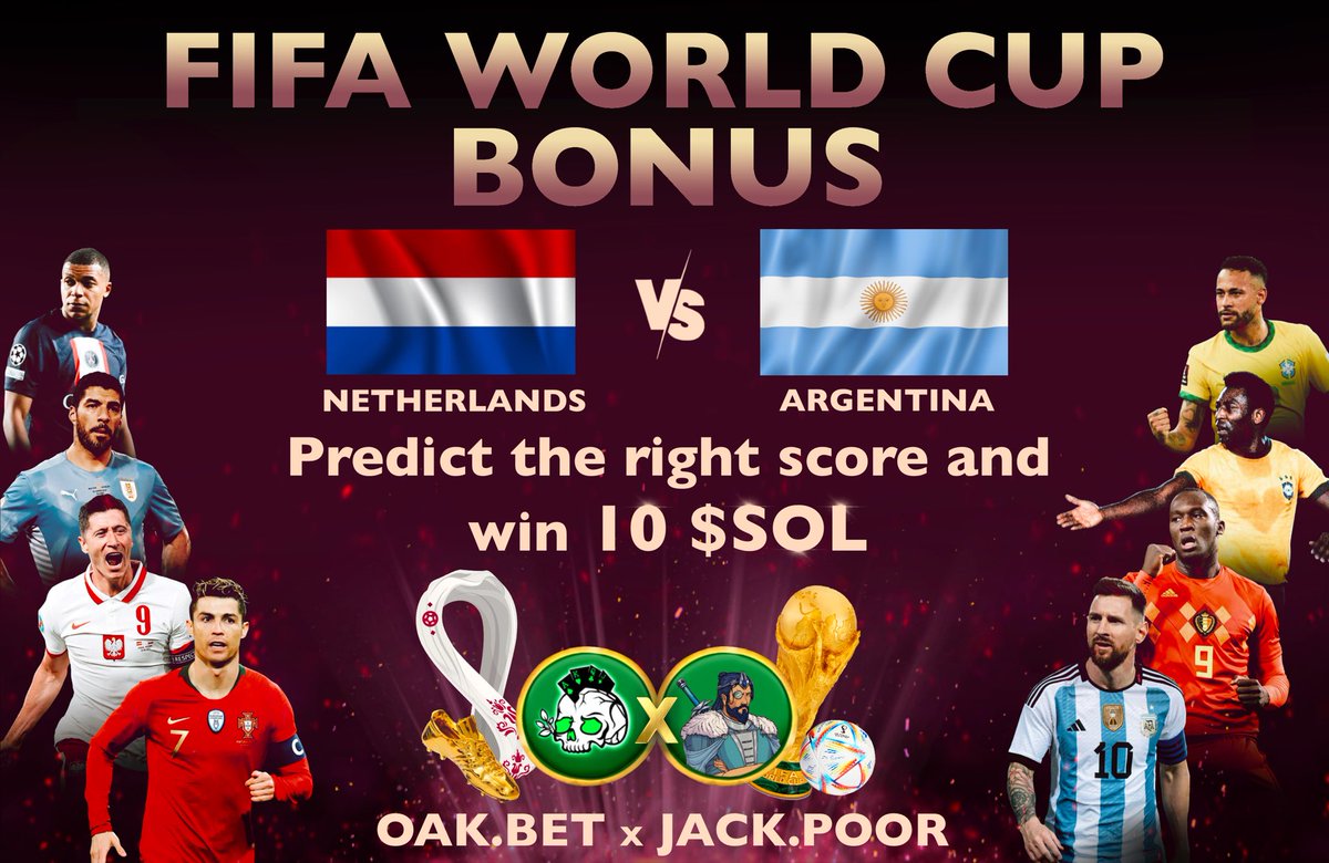 RealJackPoor's tweet image. OK FUCK IT, PREDICT THE CORRECT SCORE AND WIN 10SOL 🤑

LETS GO COMMENT AND RT !