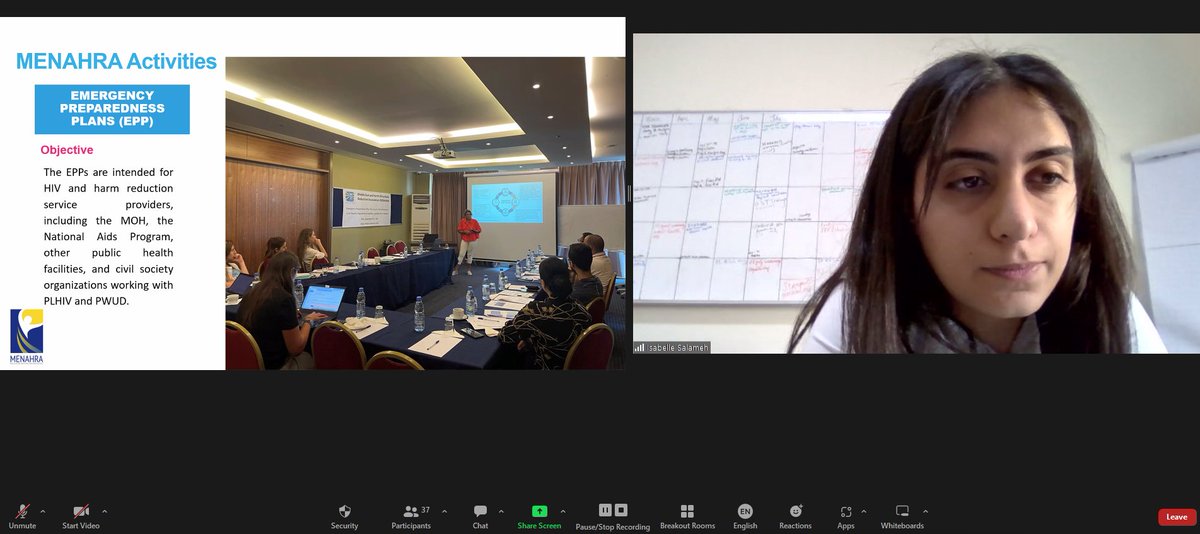 Great to hear the work of <a href="/mena_hra/">MENAHRA</a> supporting national emergency preparedness plans that take into account key populations at a <a href="/frontlineaids/">Frontline AIDS</a> partner learning and sharing event.  This has been a huge gap - lots to learn and improve around.  @antojulvi <a href="/eaaraj/">Elie Aaraj</a>