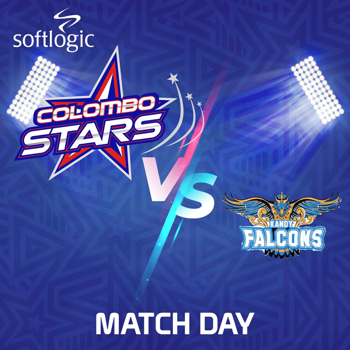 Ammoo Colombo! It's the Match Day! The Softlogic Colombo Stars are ready to take on the Kandy Falcons tonight at 7:30 pm! 

Gather with your friends and plan that Game Day, have fun and support our Stars!✨

#AmmooColombo #ColomboStars #Softlogic