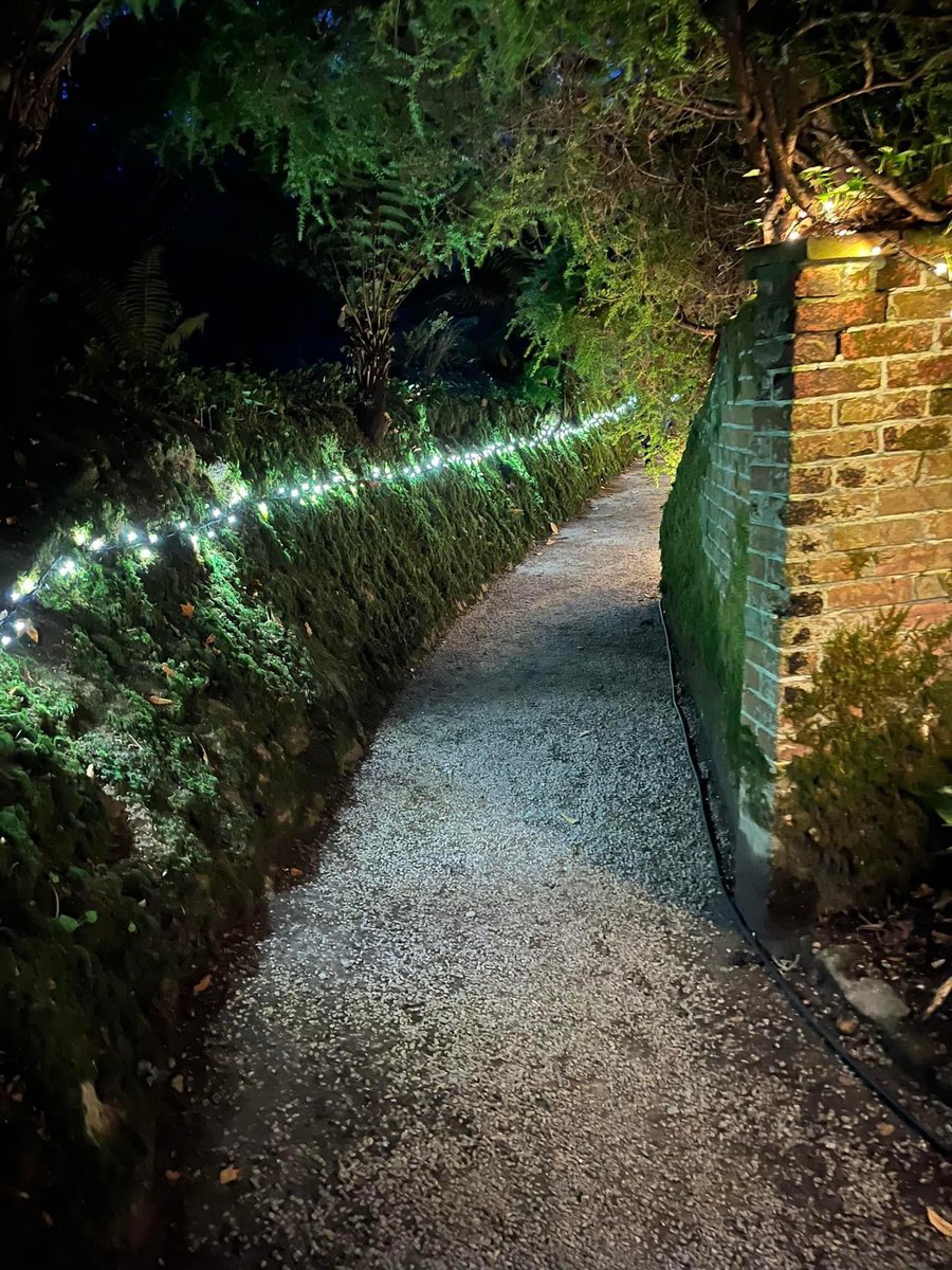 CosmicXposure's tweet photo. Many thanks to @TrengwaintonNT for a magical night last night and for having such lovely staff, mince pie and mulled wine in a magical setting #trengwaintongardens #madron #cornwall #cosmicxposure #xmas2022 https://t.co/KvlakSuTLo