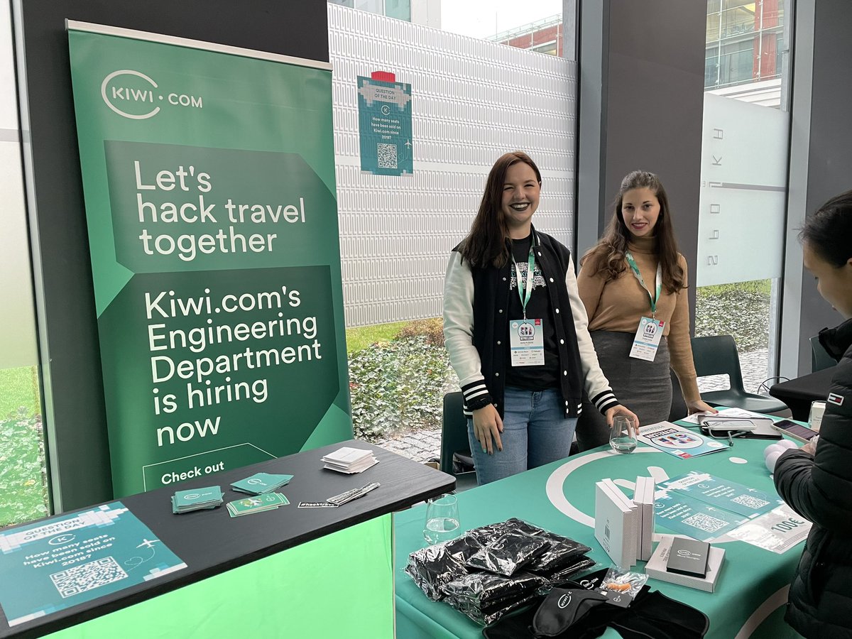 Big thank you to <a href="/codekiwicom/">Kiwi.com Engineering</a> for co-organising with us! Come say hi during the break now ☕️ 🍵