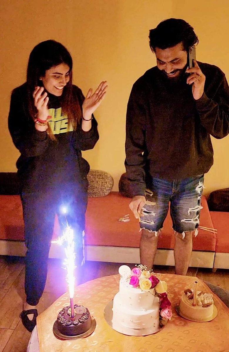 CskIPLTeam's tweet photo. Birthday Celebrations 🎂@imjadeja 
#RavindraJadeja https://t.co/NzGgi06TzJ