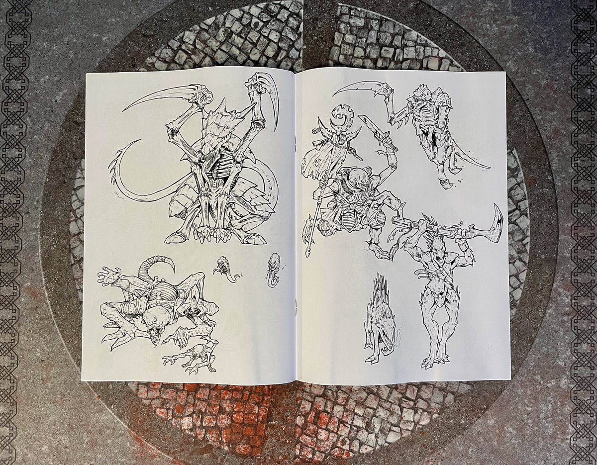 PandaFunkTeam's tweet photo. I’ve done it! After many requests the #40daysof40k colouring book is here! Available in print and PDF format on my #etsyshop 

https://t.co/euZtqKJkrD

https://t.co/Z0RItV4XYB https://t.co/B3traeRyko