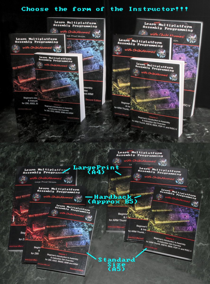 chibiakumas's tweet photo. Finally my publishers copies of the A4 and hardback versions of my books have arrived!
Check them out here: https://t.co/Yq4aqw1PB2

Large print links:
Vol 1 A4: https://t.co/4yWS3Chok4
Vol 2 A4: https://t.co/A2lF8UiH8h https://t.co/dK7cXIsLIW