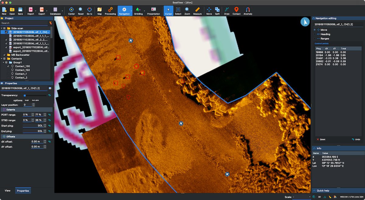 mogasoftware's tweet image. We are pleased to announce the release of #SeaView 4.6!
This update adds borehole logs support to #SeaViewSBP, improved manual navigation editing with undo actions, improved contacts picking and de-duplication tools and more.
Click here to learn more: mogasw.com