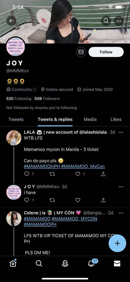 wheesaegyo's tweet photo. ‼️‼️ SCAMMER ALERT 
This account has been saving other user's tickets that are uploaded on twitter and removing the original owner's names, and adding her own watermark. 
She does this with all artists na high demand &amp; changes her username depending on the artists' ticket selling https://t.co/cizJWtIBq4