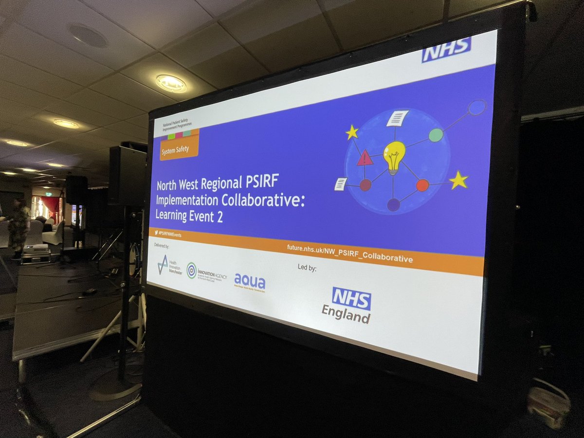 innovationnwc's tweet photo. Project manager Wendy Stubbs from @HealthInnovMcr opens the second Northwest Regional PSIRF Implementation Collaborative.
#PSIRFNW
@Aqua_NHS @HealthInnovMcr @NHSEngland https://t.co/1BoOnQpqFV