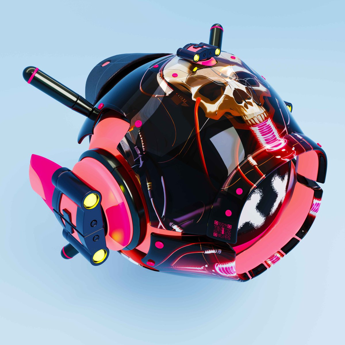 TheDomJordan's tweet photo. A custom skin by me ๐. This one got a Laser upgrade! @metashimaNFT @ShimaCreators @RTFKTcreators https://t.co/Arkd2S6w2b