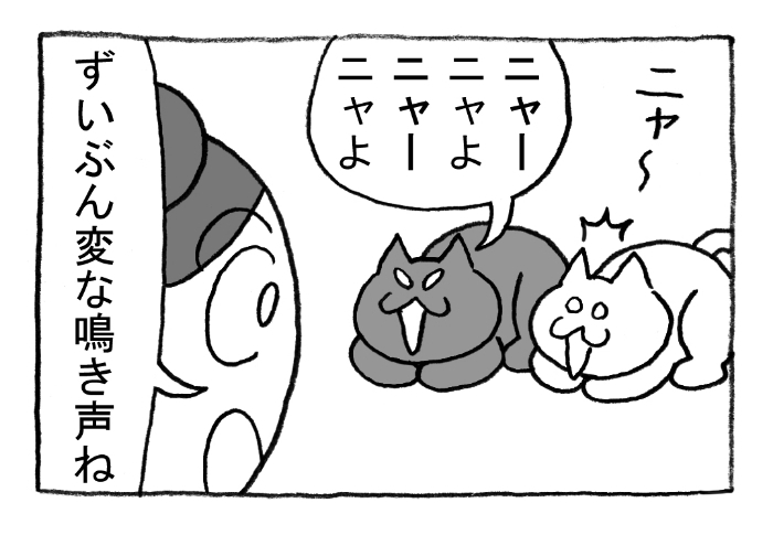 ねこまんがかいてみた259「おじゃまします」
#ねこ #ネコ #猫 #白猫 #黒猫 #猫漫画 #4コマ #4コマ漫画 #四コマ漫画 #マンガ #漫画 #漫画が読めるハッシュタグ #友達 #お客さん #鳴き声 