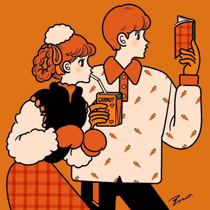 #冬ファッションなイラストがみたい 