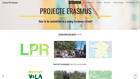 INS_Vilamajor's tweet photo. Iniciem la primera mobilitat del projecte Erasmus+ per promoure la ciutadania activa. L'alumnat de 1r de BAT acollirà estudiants del Lycée du Pays de Retz. Arrencant motors per l'experiència! Seguiu-nos a través del sites! https://t.co/5FhSQE2SjA #ErasmusPlus @SocialVilamajor https://t.co/ud5wviHwrz