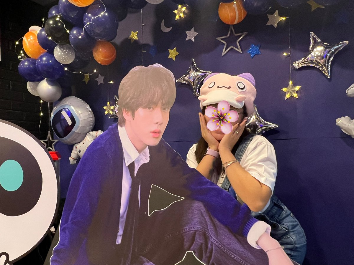 Spent #JinDay2022 at @JaimaisBrew 💜🫶🏻