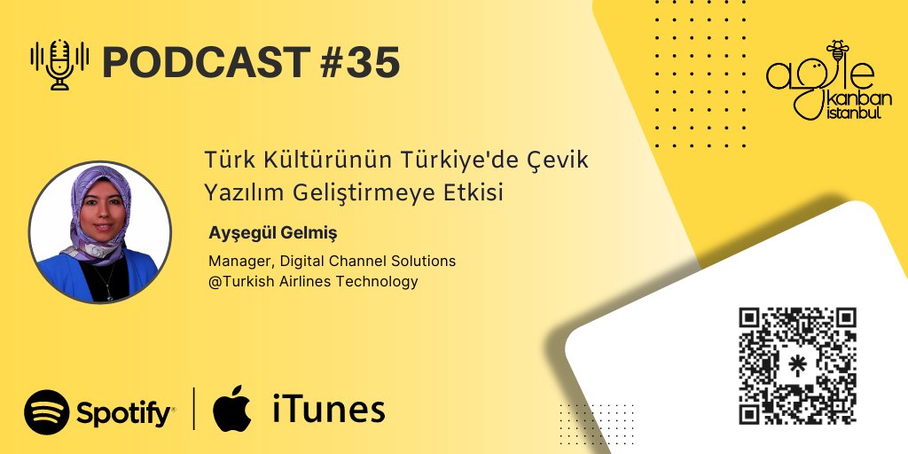 Ayşegül Gelmiş ile Türk Kültürünün Türkiye'de Çevik Yazılım Geliştirmeye Etkisi konulu akademik çalışması hakkında sohbet ettik.

Keyifli dinlemeler :)
 
🎶 Spotify: shorturl.at/cdETY
🎵 iTunes : shorturl.at/MV036

#agile #çeviklik #culture #podcast