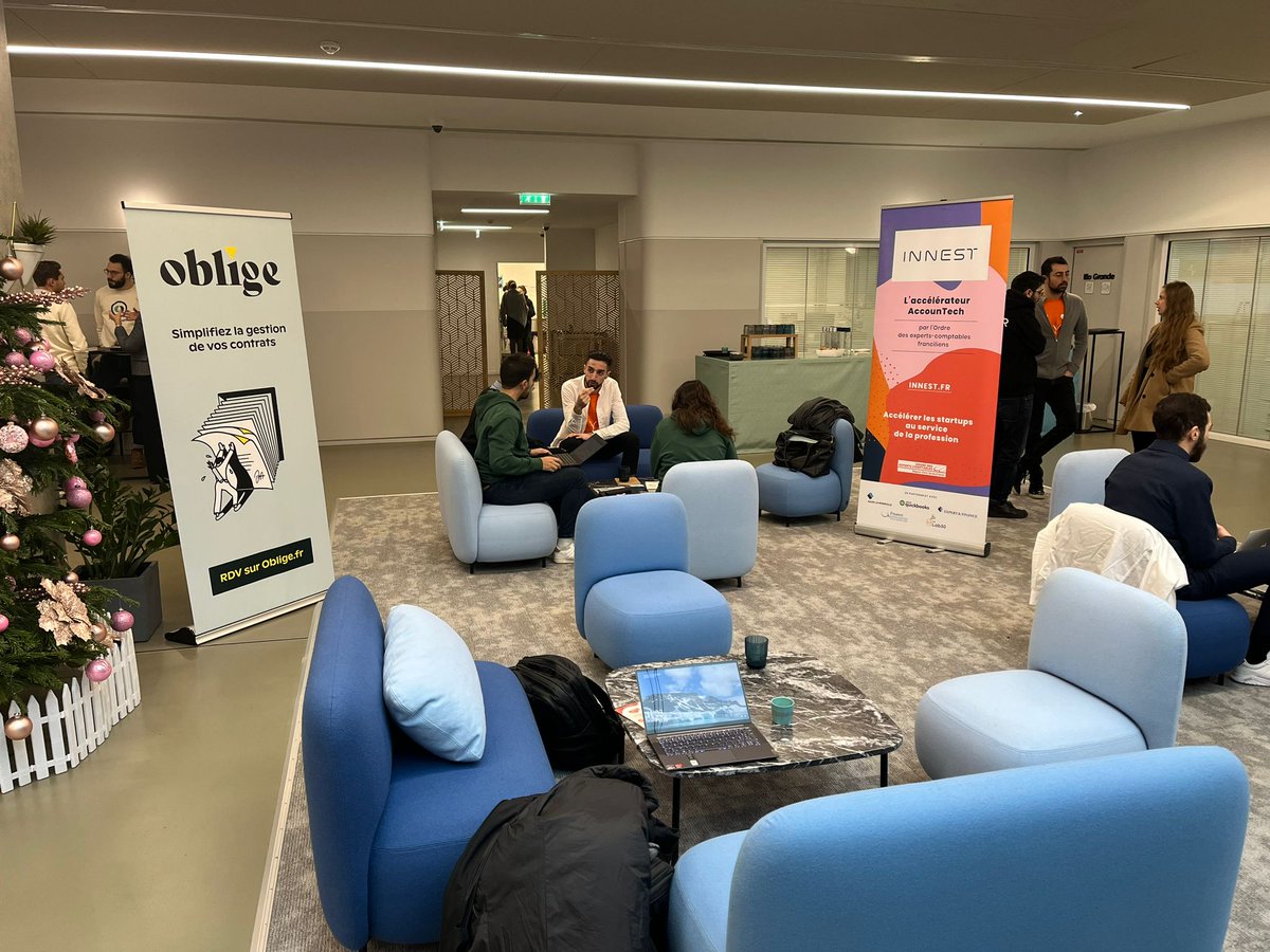 INNEST_'s tweet photo. Top départ pour la #GJI 😍

Au cours de cet événement dédié à la transformation digitale des cabinets, ne ratez pas notre demo day ! 

Les #startups de notre 3e promo présenteront leurs solutions🚀

Infos sur ➡ https://t.co/pUQuJEYr5Y

#Innest #ExpertComptable #Innovation https://t.co/jDl71k2zhF