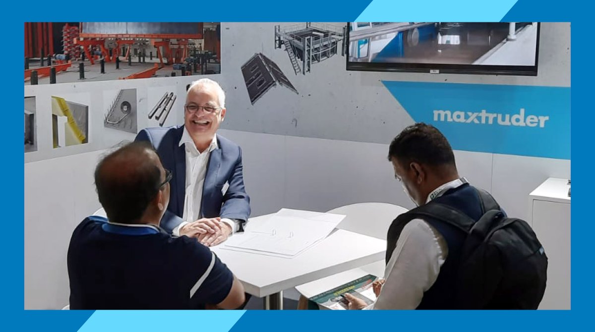 GmbhMax's tweet photo. The BIG 5 in Dubai is in full swing! We are looking forward to your visit.

#maxtruder and #btinnovation at #thebig5exhibition #big5heavy #construction #Dubai https://t.co/v0XsTvMNtU